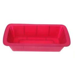 Hot Gifi Moule à cake en silicone rose