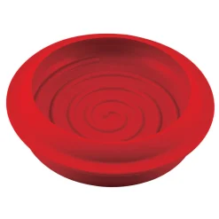 New Gifi Moule en silicone 3D spirale rouge