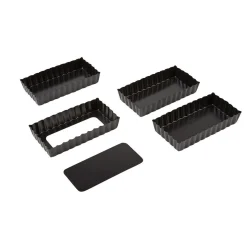 Hot Gifi Moule à mini cake avec fond amovible x4