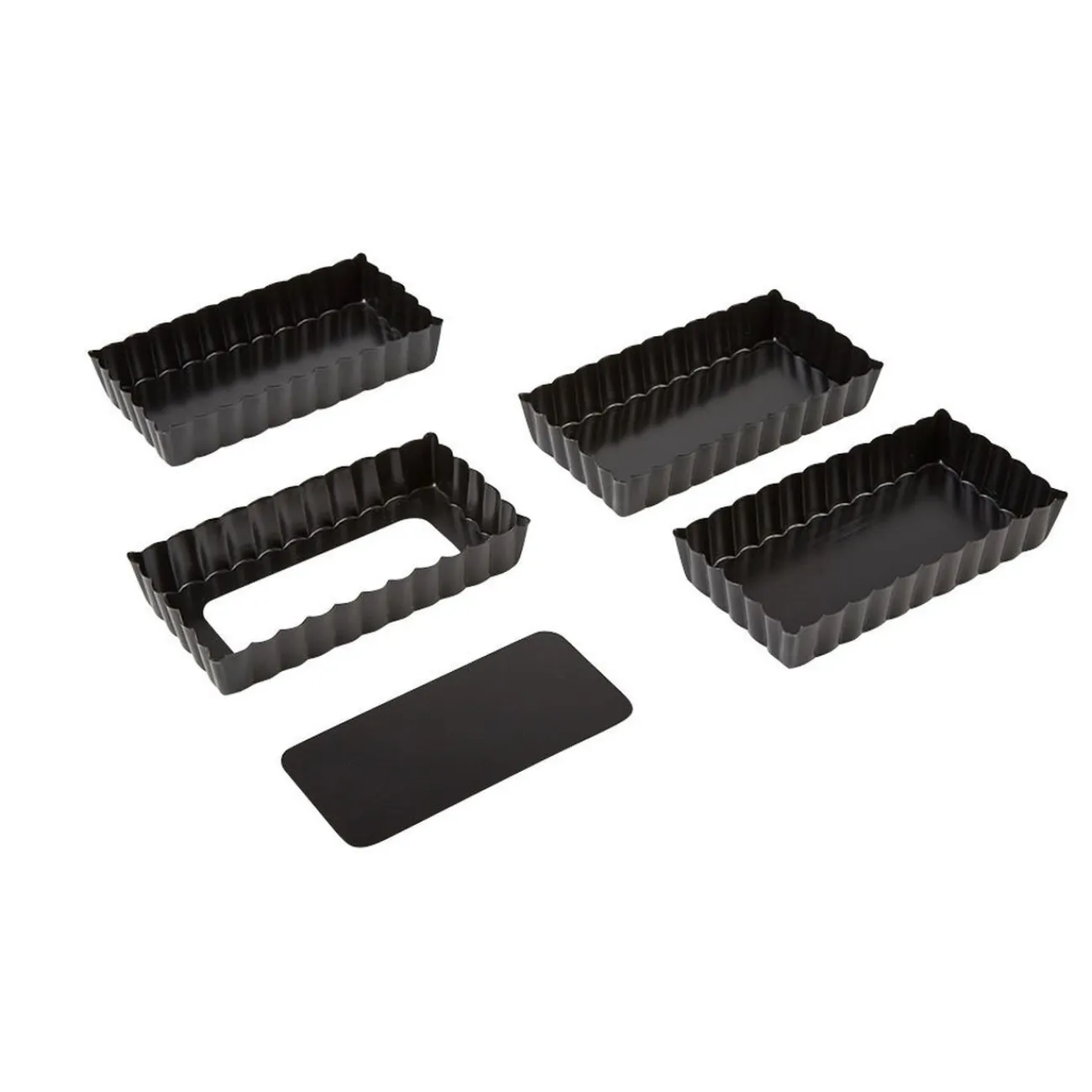 Hot Gifi Moule à mini cake avec fond amovible x4