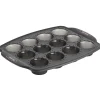 New Gifi Moule à mini muffins Tefal Crispybake en silicone rétractable 12 pièces