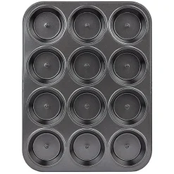 New Gifi Moule à muffin coeur coulant en métal x12