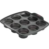 New Gifi Moule à muffins en silicone rétractable Tefal 9 pièces