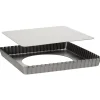 Online Gifi Moule à pâtisserie carré avec fond amovible 23x23 cm