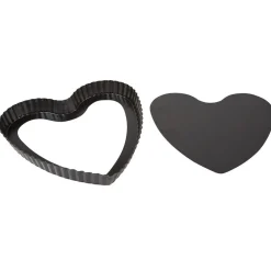 Best Gifi Moule à pâtisserie forme coeur avec fond amovible