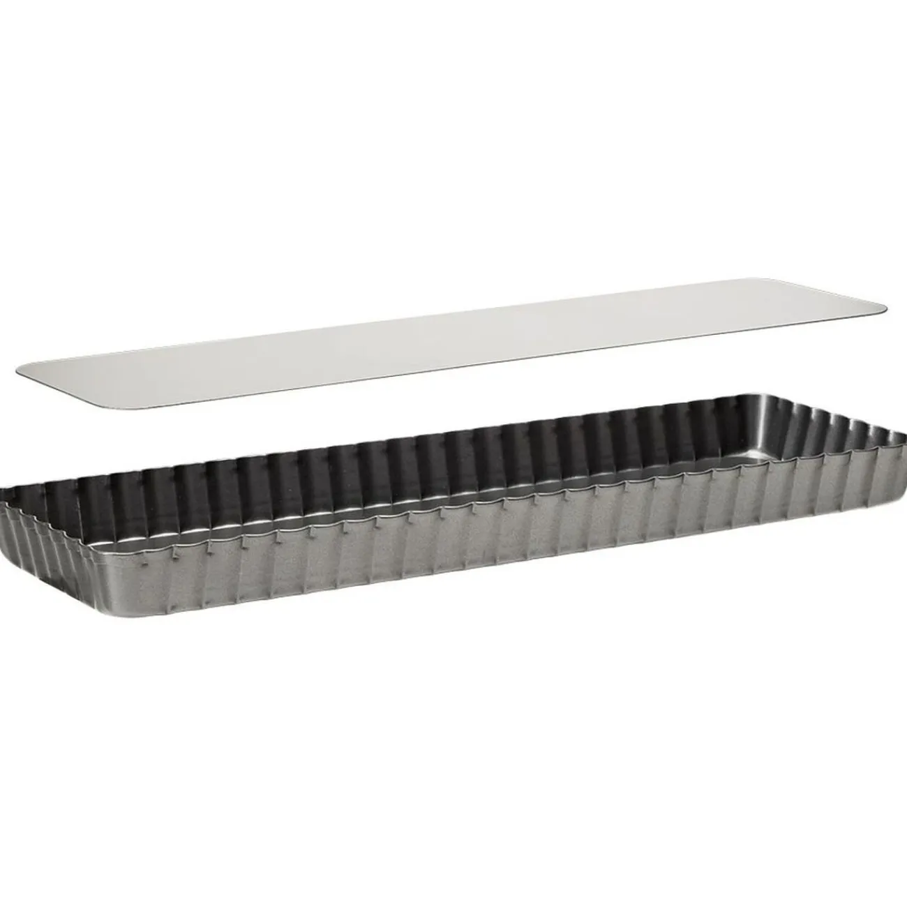Outlet Gifi Moule rectangulaire avec fond amovible 35x11 cm