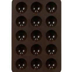 Hot Gifi Moule silicone 15 chocolats demi sphère