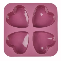 Best Gifi Moule silicone 4 coeurs