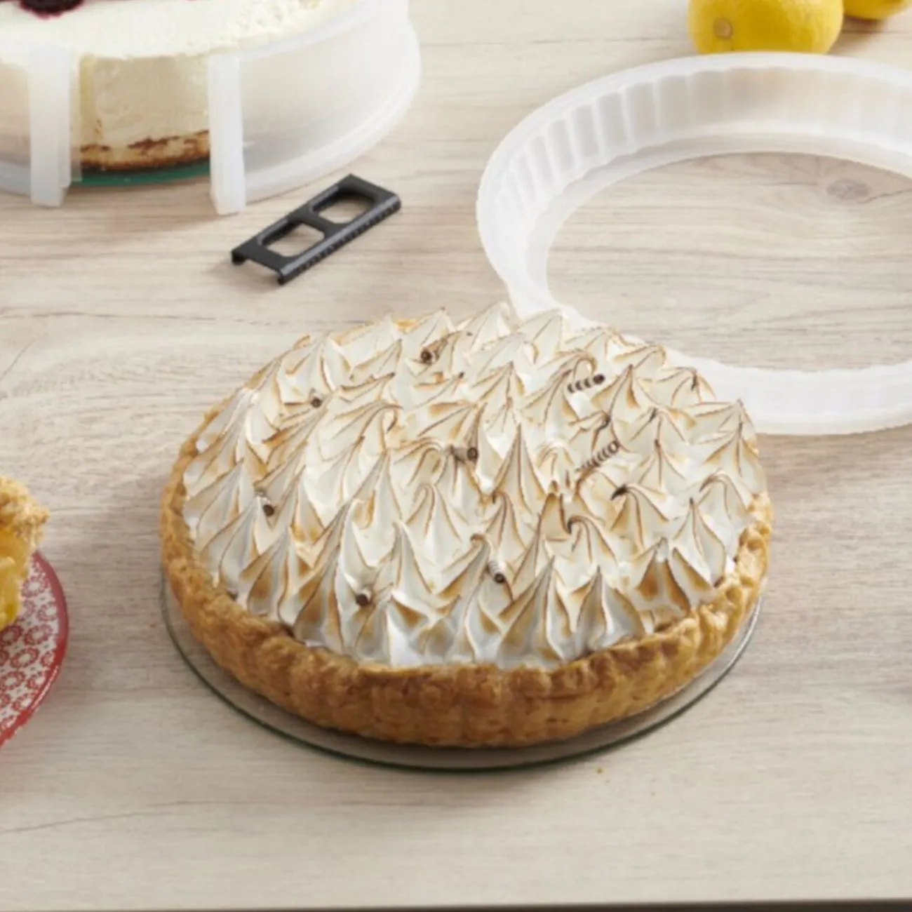 Outlet Gifi Moule à tarte fond amovible rond