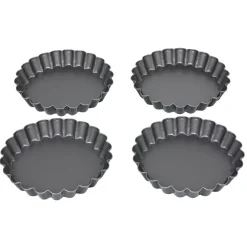Sale Gifi Moule à tartelette revêtement antiadhésif Ø12cm x4