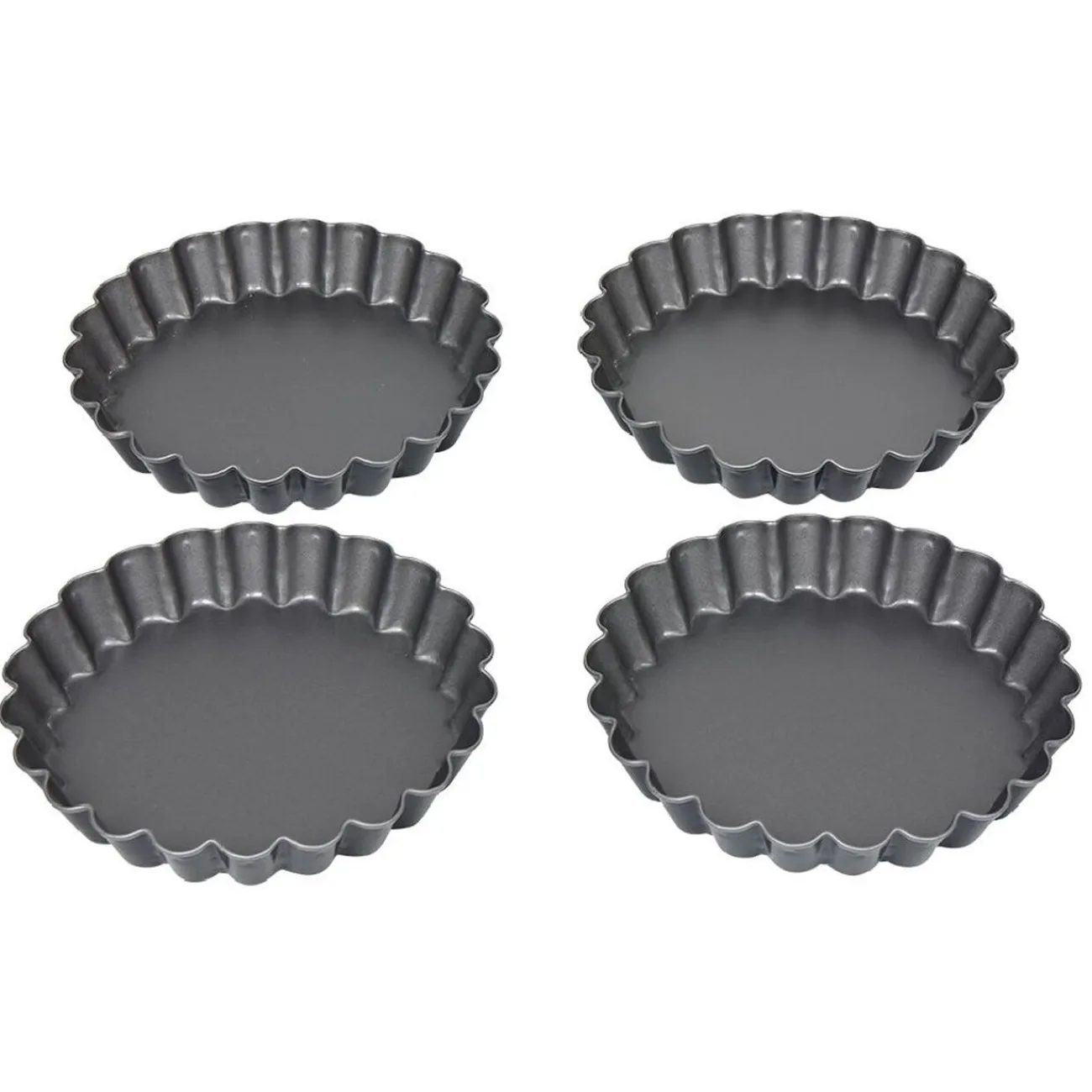 Sale Gifi Moule à tartelette revêtement antiadhésif Ø12cm x4