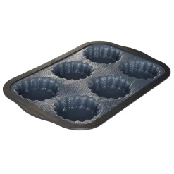 Sale Gifi Moule à tartelettes gris et noir x6