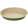 Hot Gifi Moule à tarte rond B-NAT beige et vert