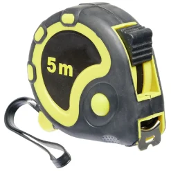 Gifi Outils Bricolage^Mètre noir et jaune 5 m