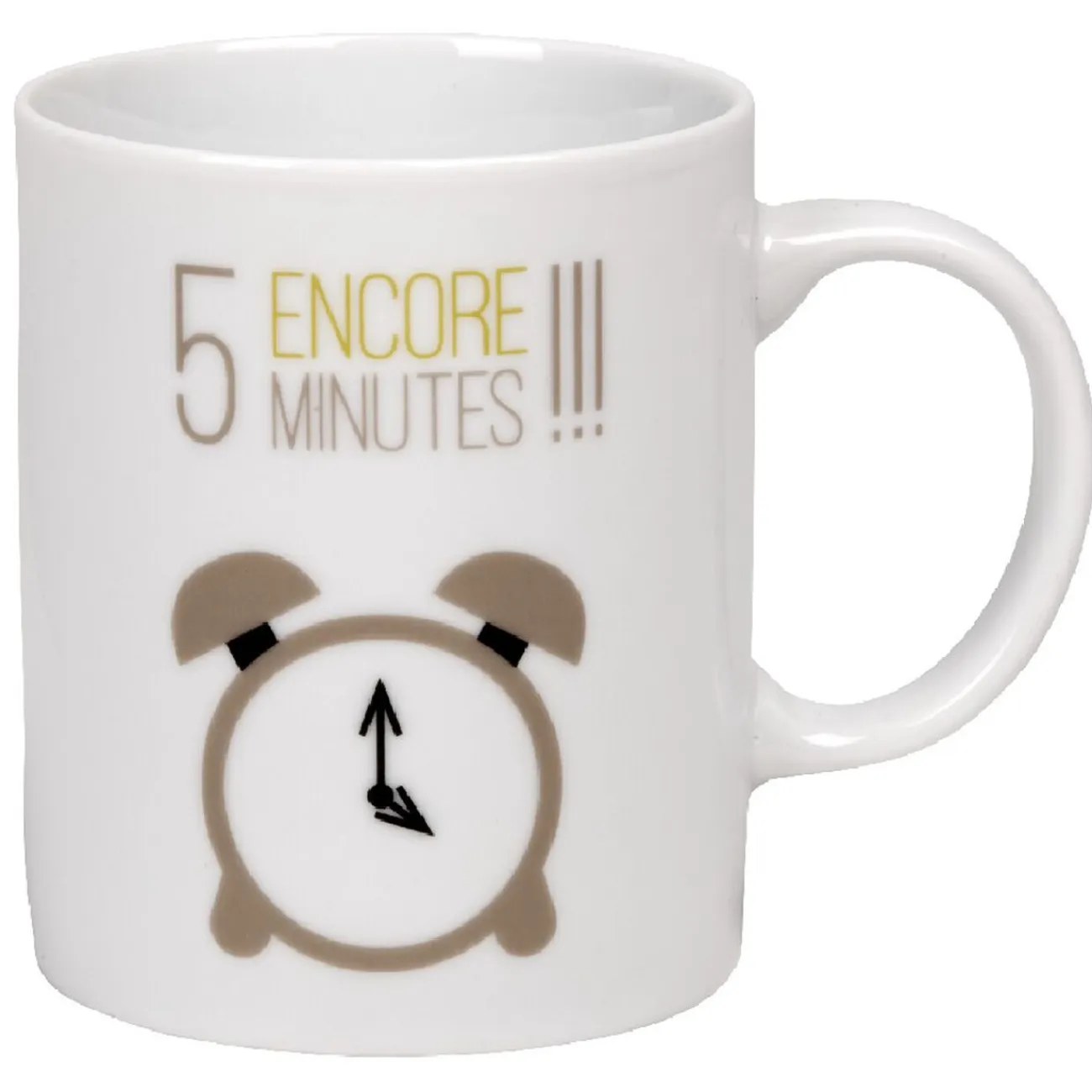 Sale Gifi Mug blanc motif réveil