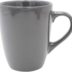 Sale Gifi Mug en faïence 31 cl uni gris brillant