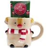 Sale Gifi Mug forme personnage de Noël multicolore