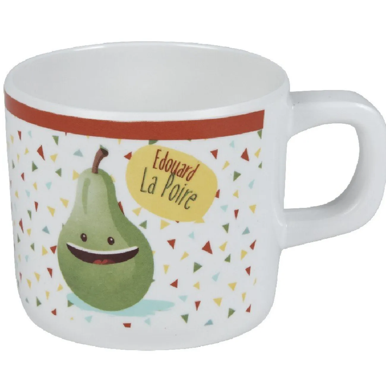 Sale Gifi Mug mélaminé enfant design Édouard La Poire