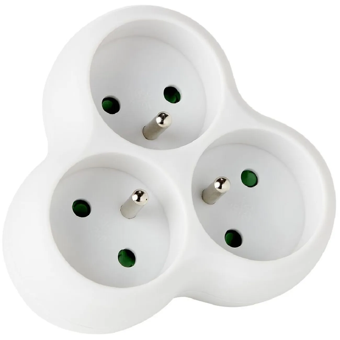 Gifi Accessoires Électriques^Multiprise triplite triangulaire 3x 16A