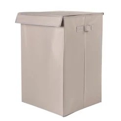 Gifi Entretien Du Linge|Panier à linge taupe