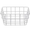 Gifi Entretien Du Linge|Panier métal filaire blanc