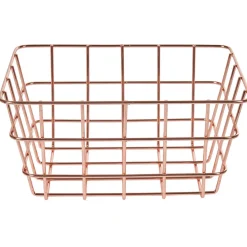 Gifi Entretien Du Linge|Panier métal filaire doré