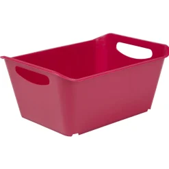 Gifi Entretien Du Linge|Panière de rangement violet bordeaux 5 L