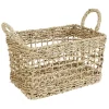 Gifi Aménagement Salle De Bain^Panière jonc de mer 30x20xH15cm Sunflow