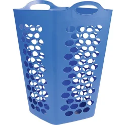 Gifi Entretien Du Linge|Panière à linge flexible 70 L bleue