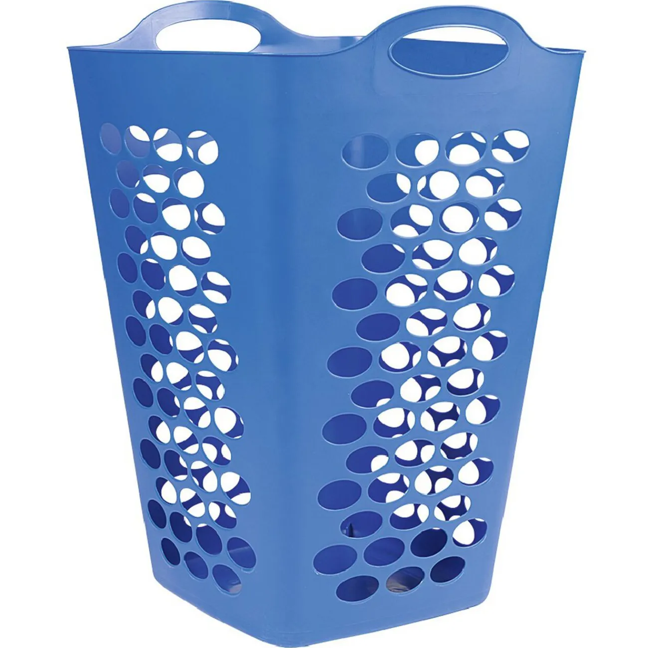 Gifi Entretien Du Linge|Panière à linge flexible 70 L bleue
