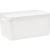 Gifi Entretien Du Linge|Panière linge 40L blanc