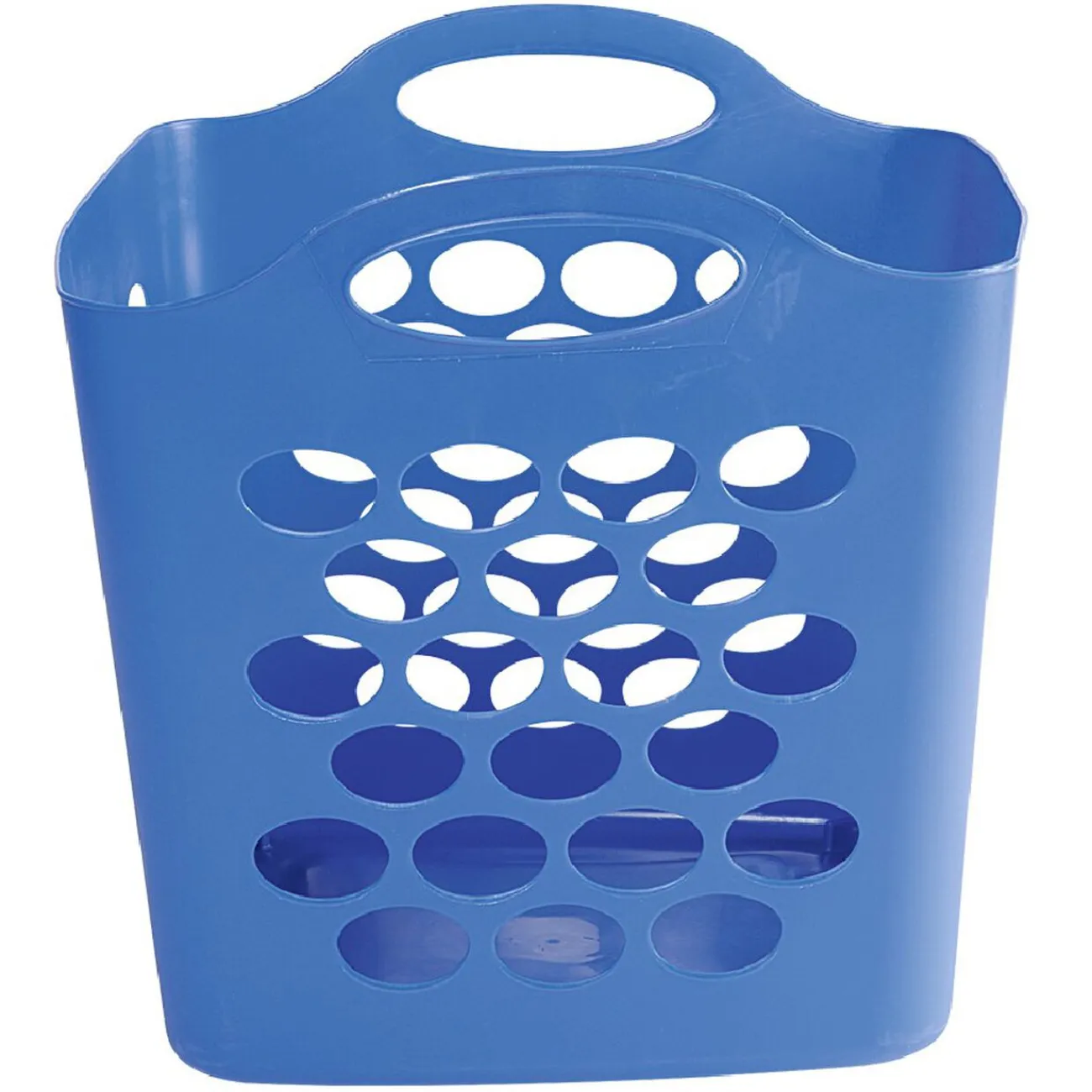 Gifi Entretien Du Linge|Paniére à linge 33L bleu polypropylene