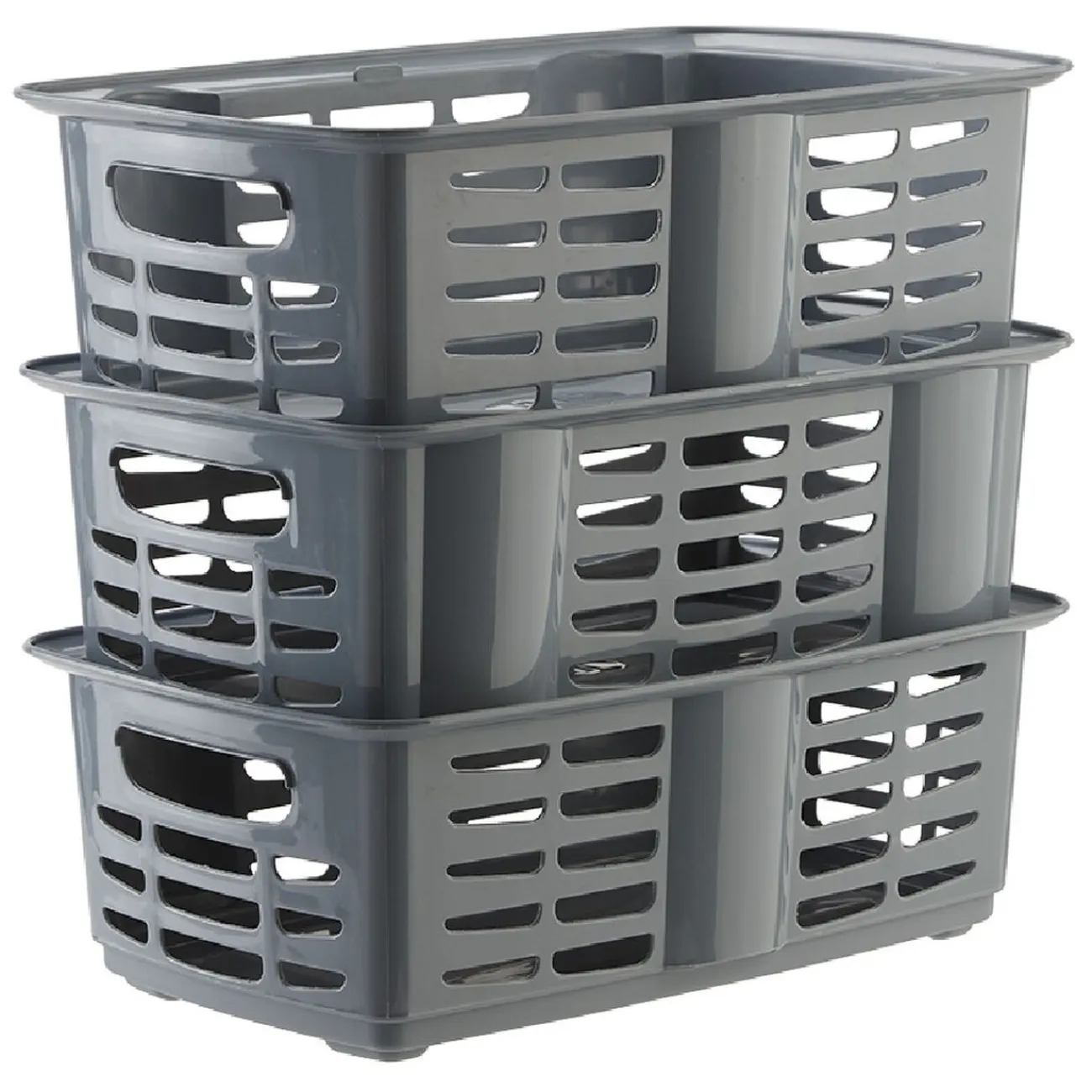 Gifi Entretien Du Linge|Panière superposable 4.2 L x3