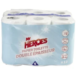 Gifi Bien-Être^Papier toilette double épaisseur x 12