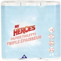 Gifi Bien-Être^Papier toilette x9 My heros