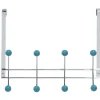 Gifi Rangement|Patère de porte boules bleues