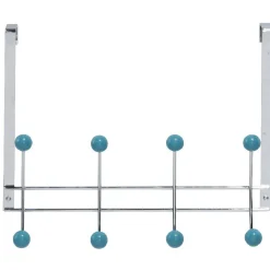 Gifi Rangement|Patère de porte boules bleues