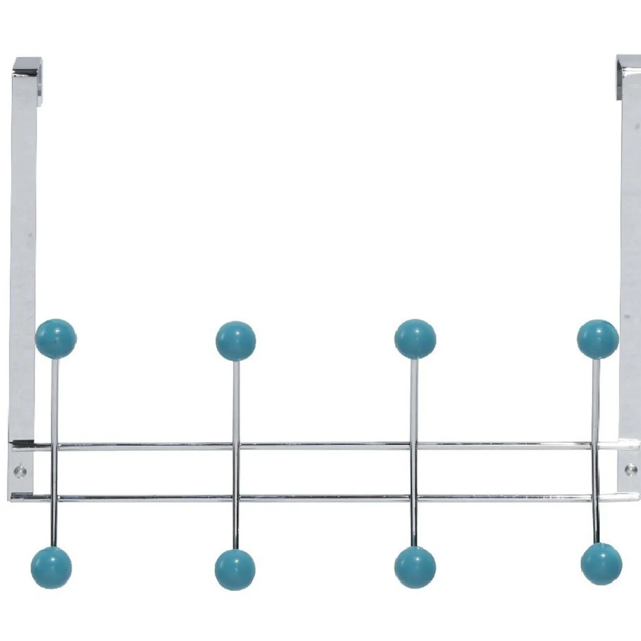 Gifi Rangement|Patère de porte boules bleues