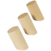 Gifi Rangement|Patère en bois naturel x3 - Ø3xH6cm