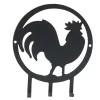 Gifi Rangement|Patère en forme de poule noire