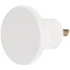 Gifi Rangement|Patère murale ronde blanc polyrésine Ø5cm