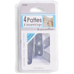 Gifi Quincaillerie^4 pattes d'assemblage - 80 mm