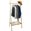 Gifi Rangement|Penderie avec étagère 75xH160x47cm bambou verni