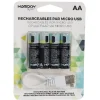 Gifi Pile^Pile rechargeable USB x4