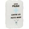 Gifi Bien-Être^Pilulier avec décor plastique