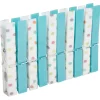 Gifi Entretien Du Linge|Pince à linge motif pois multicolore x10
