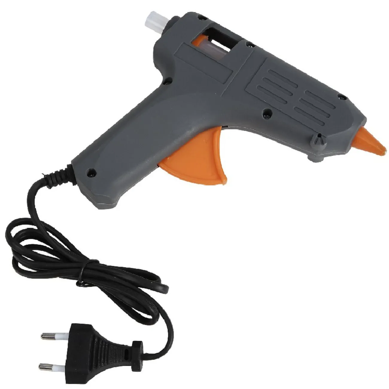 Gifi Colle Et Adhésif^Pistolet à colle gris orange