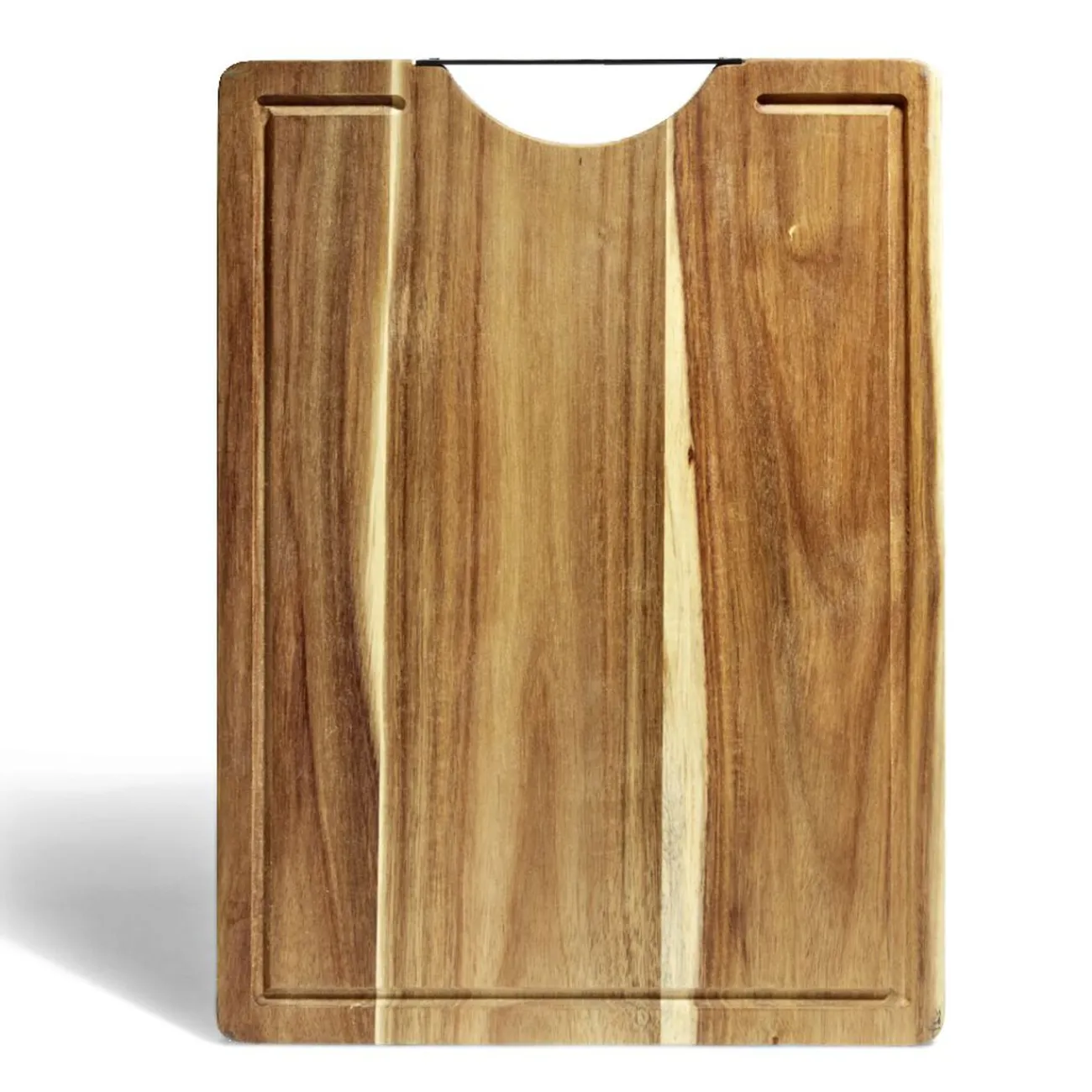 Sale Gifi Planche à découper en bois d'acacia 40x30x1,5cm