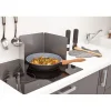 Outlet Gifi Plaque anti projections 3 volets noir carbone