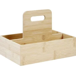 Gifi Beauté^Plateau de rangement en bambou
